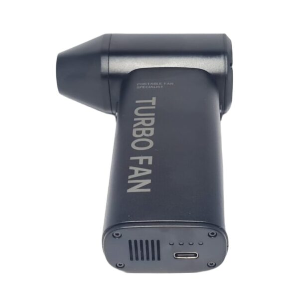 Suflanta TurboFan 10T, 130000 RPM, 3 Viteze, 2500mAh, Incarcare USB-C, Indicator Nivel Baterie/Viteza - imagine 3