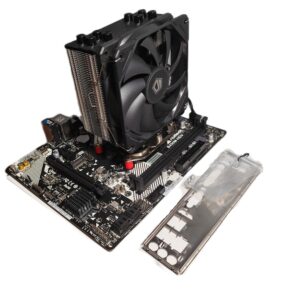 Kit Procesor Ryzen 5 5600, Placa de Baza B450M-HDV R4.0, Cooler ID-Cooling SE-224XTS